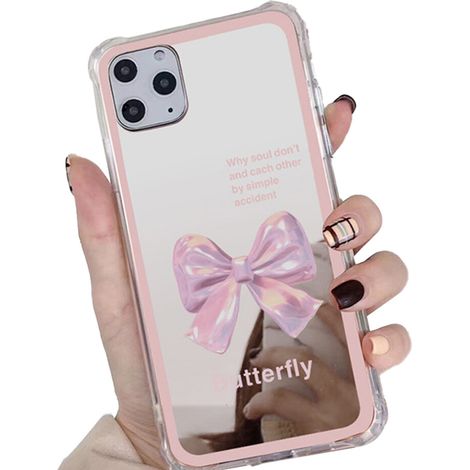 Custodia antiurto di livello militare per iPhone 13 Pro Max, caratterizzata da design eleganti e graziosi, una cover posteriore con adesivo a specchio e un design sottile e leggero. (1/2)
