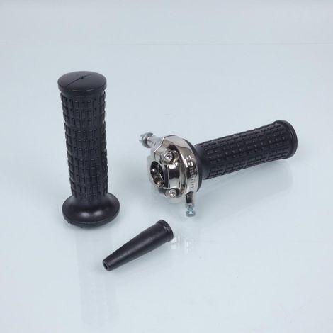 Kit poignée de gaz accélérateur Domino Lario pour moto vintage (1/4)