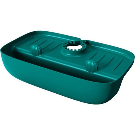 Spülbecken Küchenzubehör Badezimmer Robuste PP Materialien Wasserhahn Spritzschutz mit Organisatoren Spültücher für den täglichen Gebrauch (1/4)