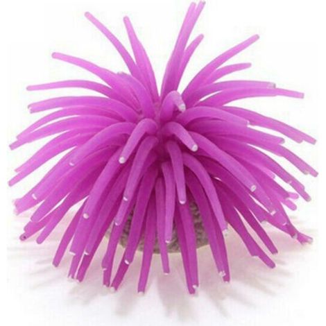 Trade Shop - FINTA CORALLO SILICONE COLOR VIOLA ARTIFICIALE FÜR WASSERENTWICKLUNGEN -