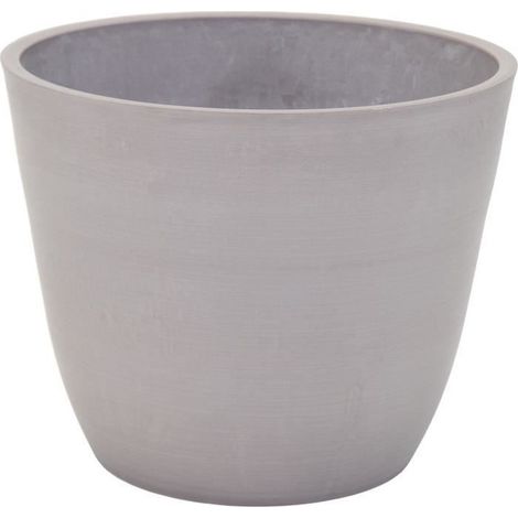 Vaso - MEGA COLLECTIONS - Ecostone Egg - Ø 41 cm - H 33 cm - Taupe