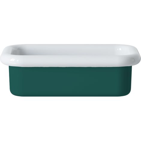 Lavabo retro de cerámica para colocar sobre encimera, 60 cm - True Colors Lite - Petróleo (1/4)
