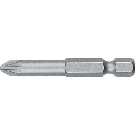Embouts WITTE PZ3 en blister perforé, 50 mm, 10 unités.
