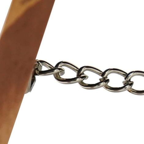 Présentoir Table - Ardoise Mini Stop Trottoir - Bois Pin Naturel - 150 x 250 mm - Recto Verso - 1 Pièce (1/5)