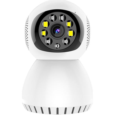 Caméra De Surveillance Intérieure Hd 2K Avec Détection De Mouvement Vision Nocturne Aia Audio Bidirectionnel Alertes En Temps Réel (1/4)