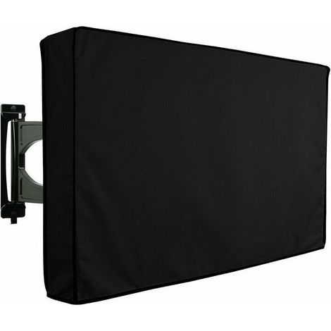 Extérieur Beige Tissu Oxford Couverture TV TV Étanche-2pcs-Noir 40-42 Pouces,de DEBUNS (1/5)