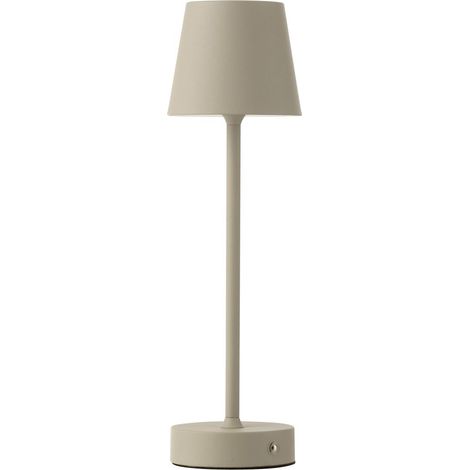 Lampe à Poser à LED "Goa" 37cm Taupe (1/5)