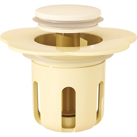 Bouchon D'Évier Drain Cuisine Bouchon Filtre Attrape-Cheveux en Silicone Bouchon D'Évier Pop-Up Et Crépine Protection Filtration Drainage Buanderie Camping-Car Maison Appa (1/5)