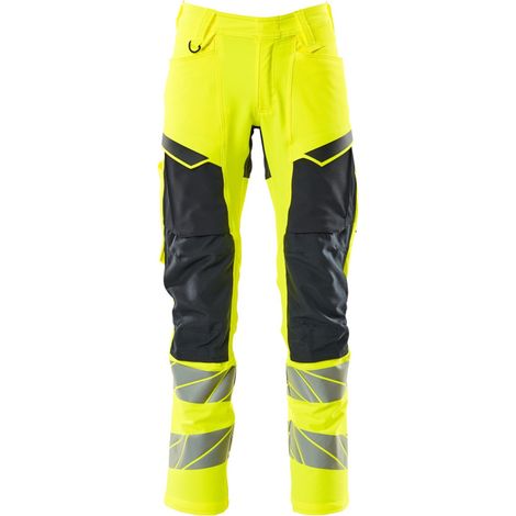 Mascot MASCOT ACCELERATE SAFE Warnschutz-Stretchhose 19479 Gr. 82C64 hi-vis gelb/schwarzblau (1/4)