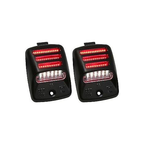 Paar rote LED-Kennzeichenbeleuchtung/Rück-/Nebelschlussleuchten für Tacoma Tundra 2005-2015