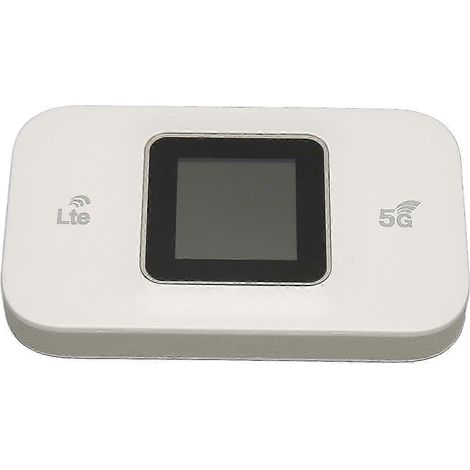 Routeur Wi-Fi portable 5G avec emplacement pour carte SIM, compatible avec 10 appareils Windows et Linux, idéal pour les voyages et offrant une connectivité rapide. (1/4)