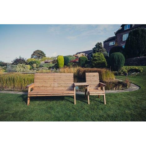 Valley Wooden Garden 4 Seat Set 1Xc 1X3B Straight Tray (1/3)