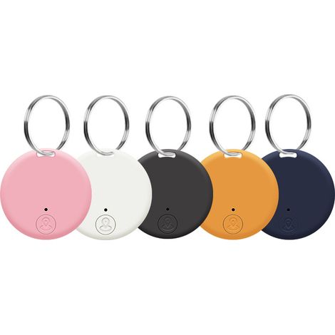 Pack de 5 rastreadores de llaves, etiquetas inteligentes compatibles con iOS y Android, localizador de artículos para llaves, equipaje, mochilas y carteras. (1/5)