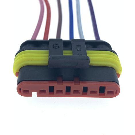 Applicable au connecteur de pédale d'accélérateur électronique et au connecteur de capteur d'accélération de l'accélérateur Dongfeng Tianlong Tianjin - connecteur unique