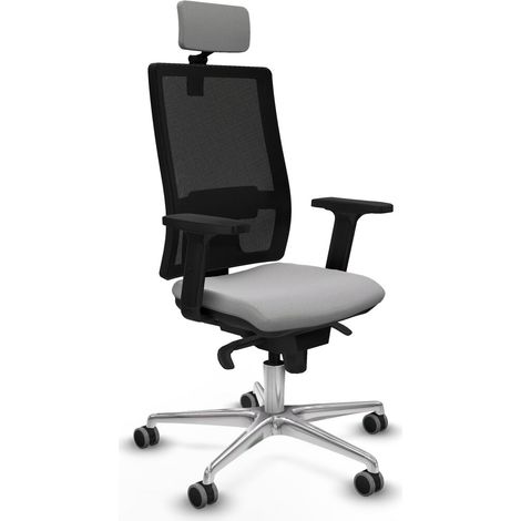 Sedia Ufficio con Poggiatesta Horna Piqueras y Crespo 2D086G2 Grigio chiaro (1/5)