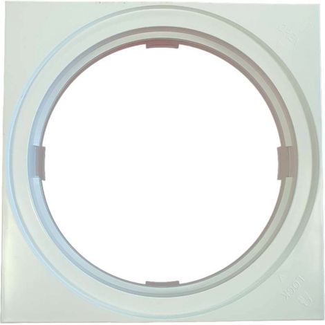 Cadre, collerette pour skimmer de piscine Powerline 3139 - Blanc - PWX25216 - Hayward