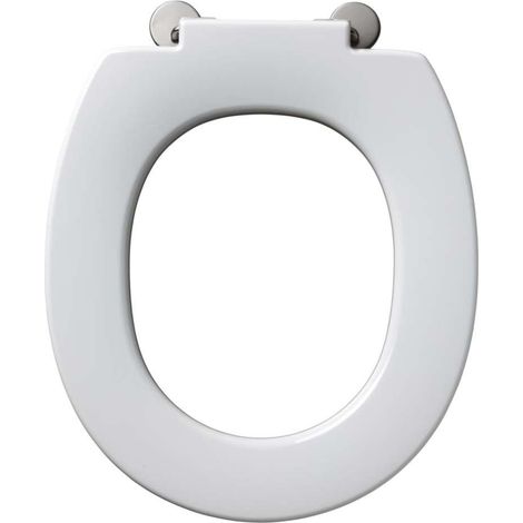 Ideal Standard Eurovit - WC-Sitz ohne Deckel, Weiß S406601 (1/3)