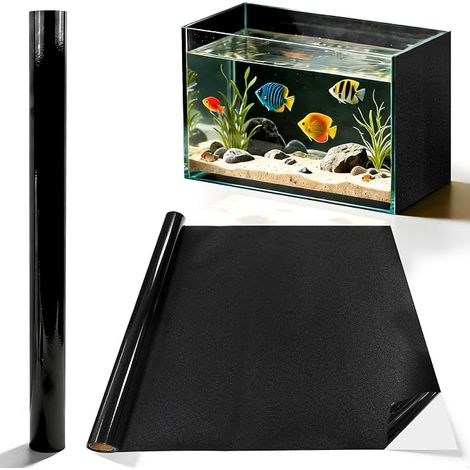 Aquarium Background, 40 x 200 cm Poster Aquarium PVC Sticker Aquarium Decoration Wallpaper Decorations Back Film (1/5)