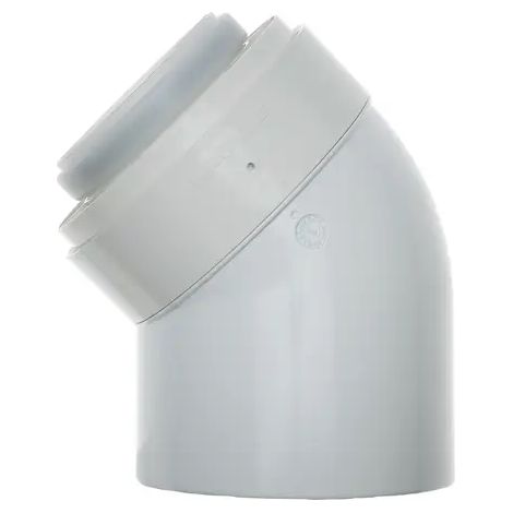 Brötje Coude 45 degrés DN 80/125 PPs/AI concentrique, 994958