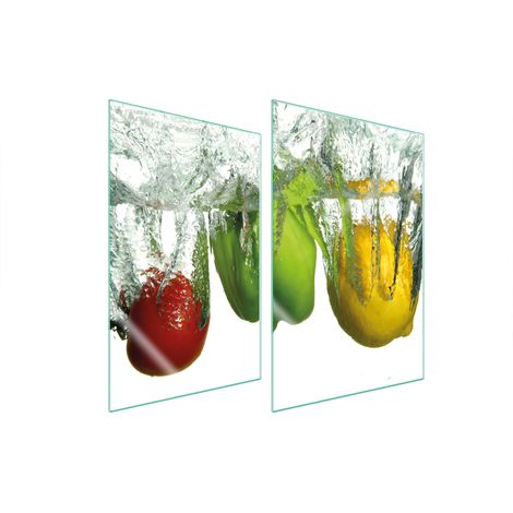 PLACA PROTECTORA DE VIDRIO PARA COCINA 2x35x52 PIMIENTA (1/5)