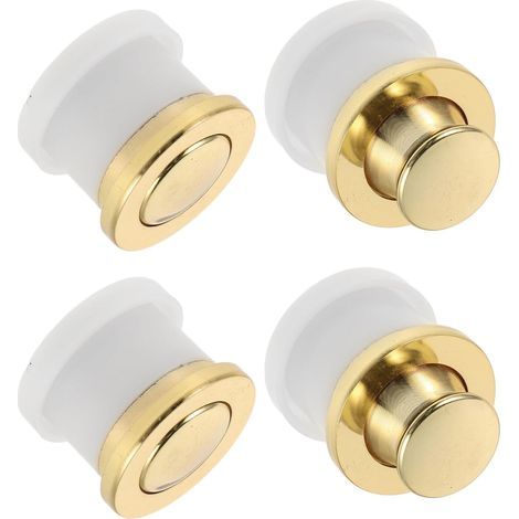 4 Pieces Invisible Cabinets Recessed Cabinet Drawers Handles Kitchen (1/5)