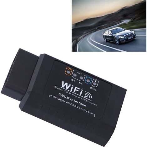 Lecteur de Codes OBD2 Wifi Professionnel - Scanner de Diagnostic Auto pour Android et iOS (1/5)