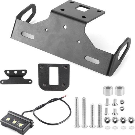 Support de plaque d'immatriculation arrière de moto avec lumière LED, adapté pour KAWASAKI Z800 2013 – 2018 (1/5)