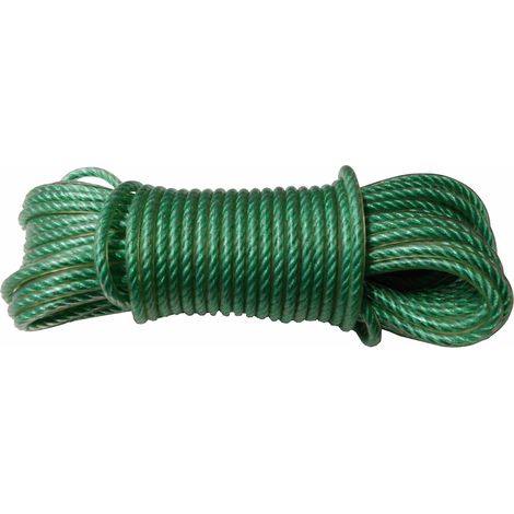 Corde à linge Vert 5mm x 10 m