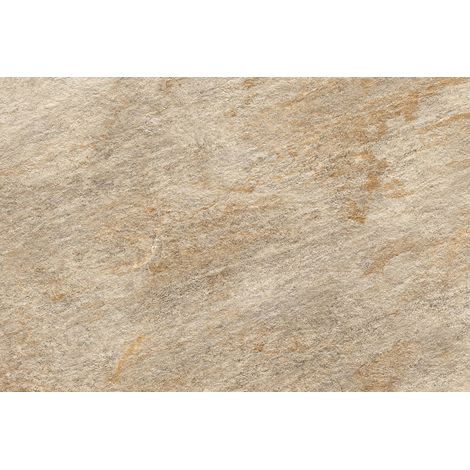 Carrelage effet Pierre Quartzite Beige Doré 90x60x2 cm Salvero - Sol extérieur (vendu par carton de 1,08 m²) - RO'MA CARRELAGE (1/5)