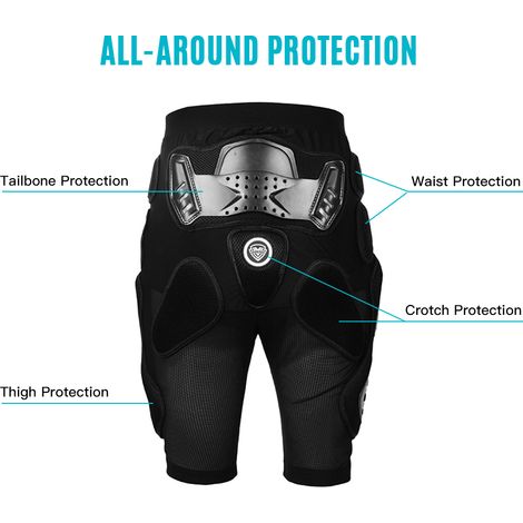 Pantalons d'équitation de Protection des hanches, Shorts de Protection pour moto, vélo de montagne, ski, patinage, snowboard (1/5)