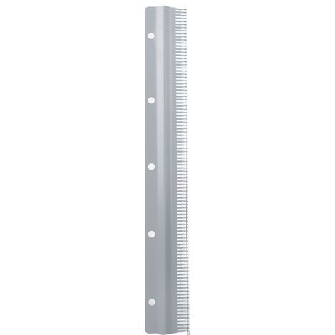 Accesorios metálicos para el peine de montaje de puntos de las máquinas de tejer Silver Reed SRP60N, SRP50 y SRP60 (peine de montaje de puntos corto de 45 cm).