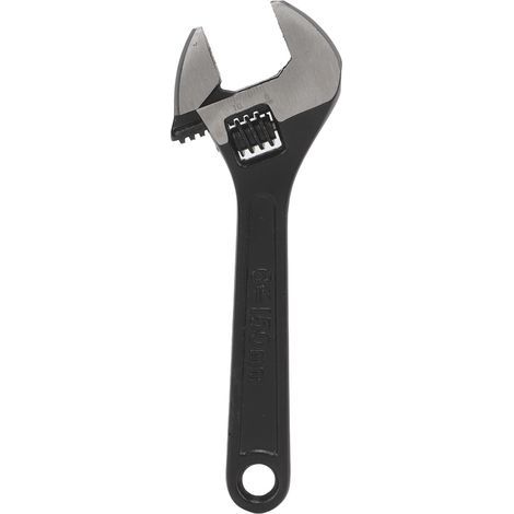 45-mm-Stahlmaulschlüssel mit verstellbarer Backe und großer gerändelter Aufhängeöse für Heimwerker, Profis und die Industrie, 150 mm (6 Zoll) (1/5)