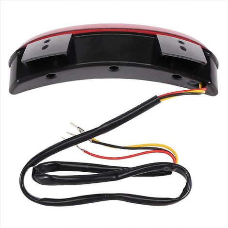 Garde-boue arrière pour Harley Davidson Sportster XL 883 rouge (1/5)