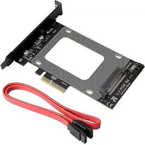 3.0 SFF-8639 SSD-Erweiterungsadapter U.2 PCI-E x4 Riser-Karte U.2 SSD SATA PCI-E
