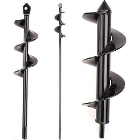 Lot de 3 forets de plantation à plateforme portables (4x22 noir, 4x45 noir, 8x25 noir) pour jardinage et potager (1/4)