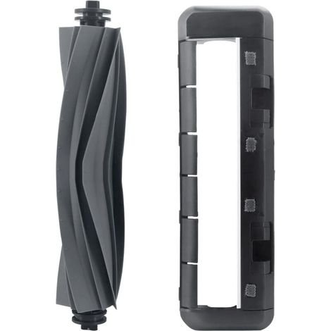 Accessoires de balayeuse 2 pièces pour X30/S30/S10 Pro, avec couvercle de brosse en caoutchouc et brosse en caoutchouc de remplacement (1/4)