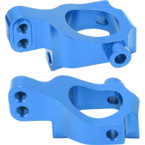 Lot de 2 supports de moyeu en C bleus pour LOSI 22S - amélioration des performances, installation facile, robuste et durable (1/5)