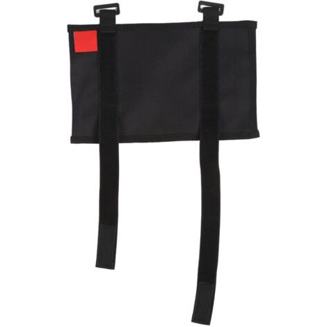Support de Sac Urinaire pour Mollet 1000ml, Portable et Imperméable, Couverture Noire pour Extérieur