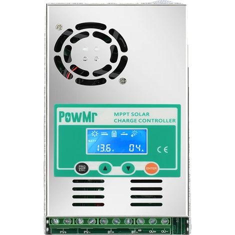 Regolatore di carica solare MPPT, 60A, schermo LCD retroilluminato, 60A (1/5)