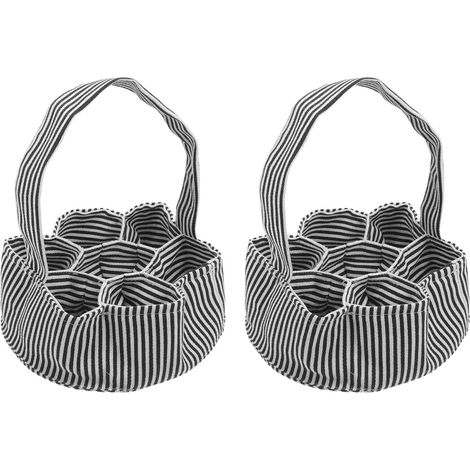 Pack Fabric Egg Collection Basket with 7 Bags for Farm and (1/5)