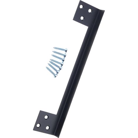 Plaque de porte en acier inoxydable forme L 2 mm d'épaisseur (1/5)