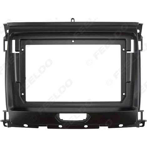 Compatible avec le Ford Ranger 2015 : cadre de modification pour navigation grand écran Android, panneau audio-visuel polyvalent de 9 pouces.
