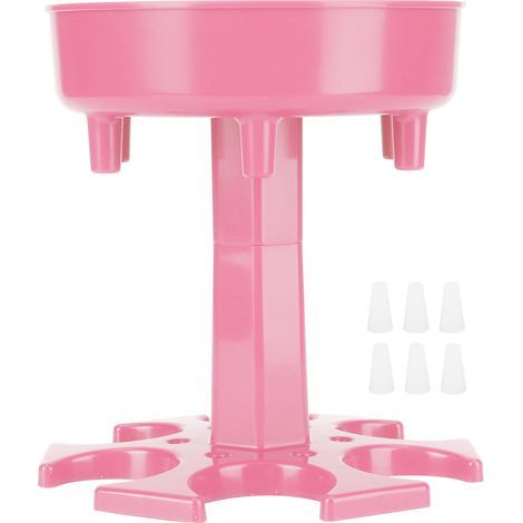 Distributeur 6 verres à shot Support pour boissons vin bière Accessoires bar fête Rose (1/5)