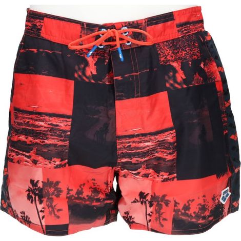 SHORT ARENA M ICONS TEAM STRIPE ALLOVER SHORT FLOREALE MULTI ASPHALT FLOREAL 004268/300 M