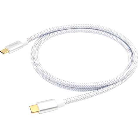 Equip USB 3.2 Gen 2 C-auf-C-Kabel, Stecker/Stecker, 2,0 m, 5 A, PD 100 W, 4K/60 Hz, 10 Gbit/s (1/2)