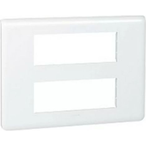 Legrand 078836 - Mosaic Plate - 2x6 Modules - white