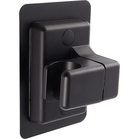 support douche réglable rotatif à 360 °,support douche sans percage,à main support pommeau de douche réglable étanche super puissant support de douche réglable ventouse de salle de bain(noir) (1/5)