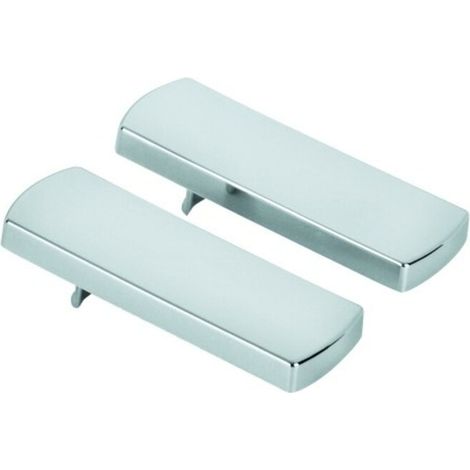 GROHE Abdeckkappe 10075, für Grohtherm 2000 nach 2006, 2 Stück, chrom
