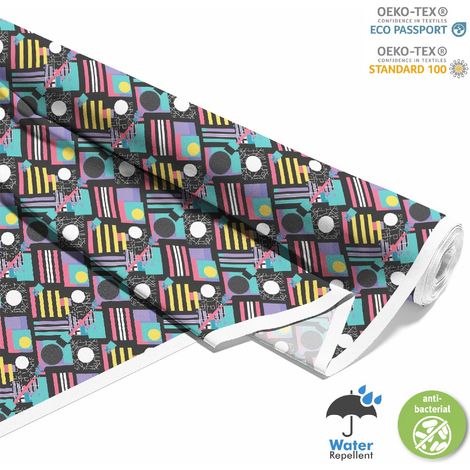 OUTDOOR DEKOSTOFFE OXFORD - Motiv Geometrisch I DX3503