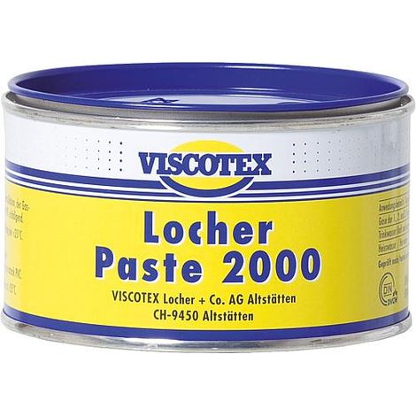 Pate 2000 speciale trous boite 450g Pate d'etancheite eau/gaz DVGW a utiliser avec du chanvre (1/4)